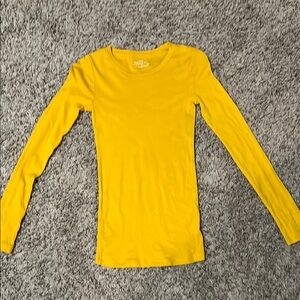 J. Crew Perfect Fit long sleeve XS 
gold